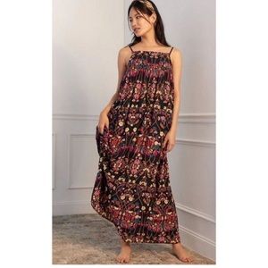 Anthropologie Daphne Sleep maxi dress
